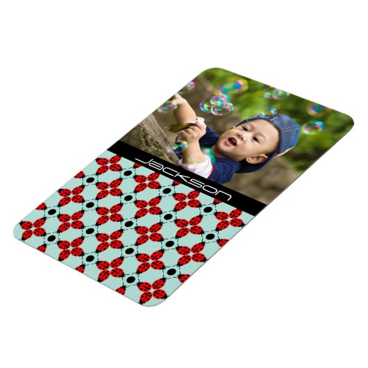 Ladybug Pattern Magneet (Linkerzijde)
