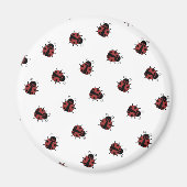 Ladybug Pattern Magneet (Voorkant)
