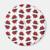 Ladybug Pattern Magneet (Voorkant)