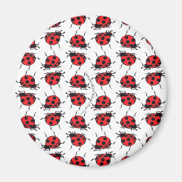 Ladybug Pattern Magneet