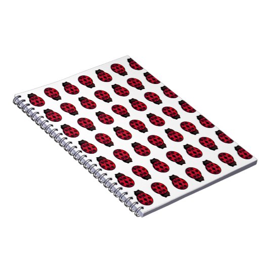 Ladybug Pattern Notitieboek (Rechterzijde)