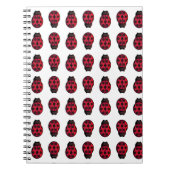 Ladybug Pattern Notitieboek (Voorkant)