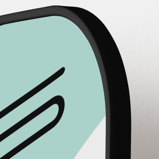 Ladybug Pattern Pickleball Paddle (Links Detail)