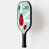 Ladybug Pattern Pickleball Paddle (Links)