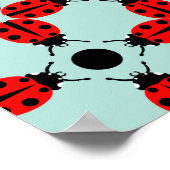Ladybug Pattern Poster (Hoek)
