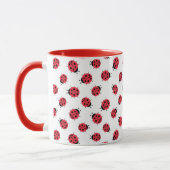 Ladybug Pattern Print Coffee Mok (Links)