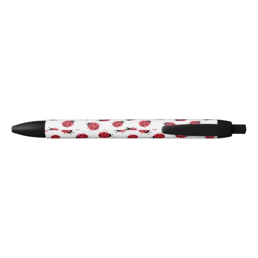 Ladybug Pattern Print Pen (Achterkant)