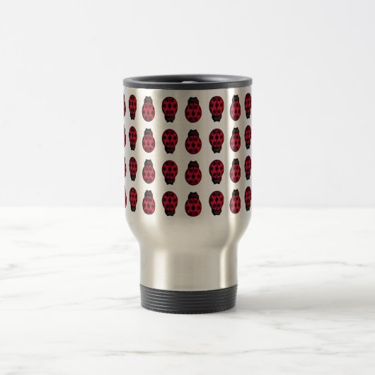 Ladybug Pattern Reisbeker (Center)