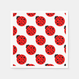 Ladybug Pattern Servet