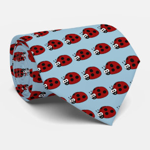 Ladybug Pattern Stropdas