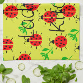 Ladybug Pattern Theedoek (Gevouwen)