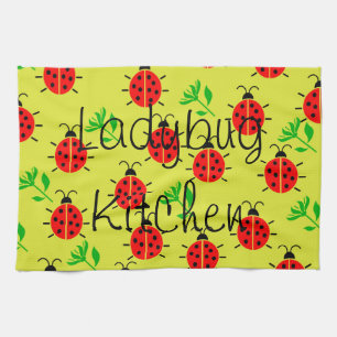 Ladybug Pattern Theedoek