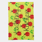 Ladybug Pattern Theedoek (Verticaal)