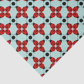 Ladybug Pattern Tissuepapier (Detail)