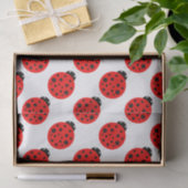 Ladybug Pattern Tissuepapier (Geschenk)