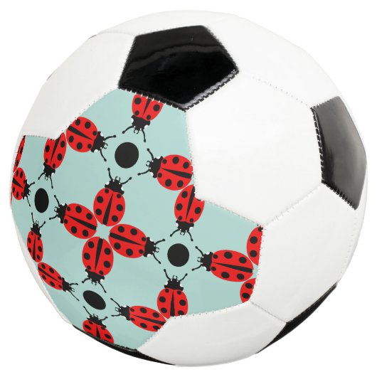 Ladybug Pattern Voetbal (Drie kwart)