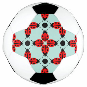 Ladybug Pattern Voetbal