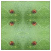 Ladybug Patterned Animal Craft Fabric Stof (Swatch)