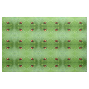 Ladybug Patterned Animal Craft Fabric Stof