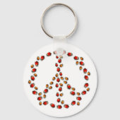 Ladybug Peace Sleutelhanger (Voorkant)