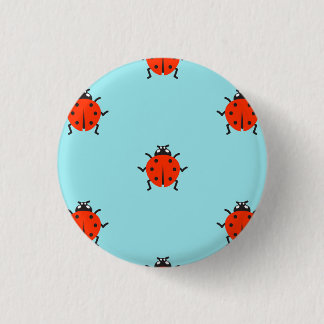 ladybug-pen ronde button 3,2 cm