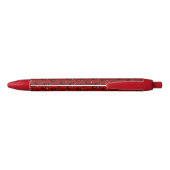 Ladybug Pens Ladybug/Ladybird Art Writers Pens Rode Inkt Pen (Achterkant)