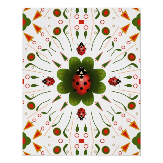 Ladybug Perfect Poster (Voorkant)