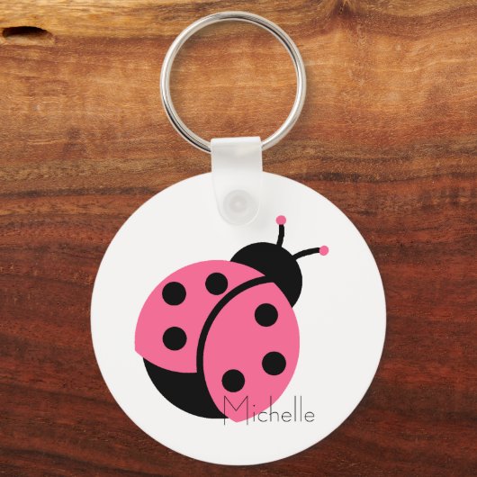 Ladybug Persoonlijke Sleutelhanger (Voorkant)