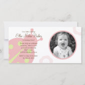 Ladybug Photo Birthday Invitation (Voorkant)