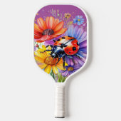 Ladybug Pickleball Paddle (Achterkant)