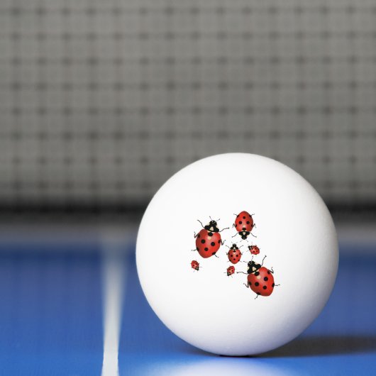 Ladybug Pingpongbal (Net)