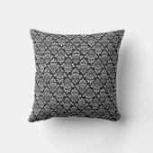 Ladybug Pink Black Baby Announcement Pillow Kussen (Achterkant)