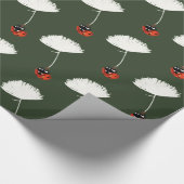 Ladybug Plant Fly Cadeaupapier (Hoek)