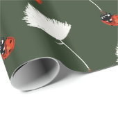 Ladybug Plant Fly Cadeaupapier (Rol Hoek)