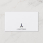 Ladybug Play Date-kaarten, horizontaal Contactkaartje (Achterkant)