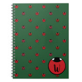 Ladybug Polka Dots Notebook Notitieboek (Voorkant)
