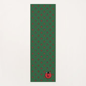 Ladybug Polka Dots Yoga Mat (Voorkant)