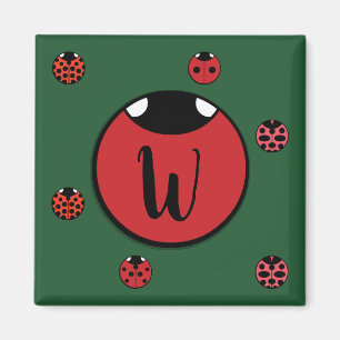 Ladybug Polka stippen magneet