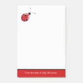 Ladybug Post it Note Pad (Voorkant)
