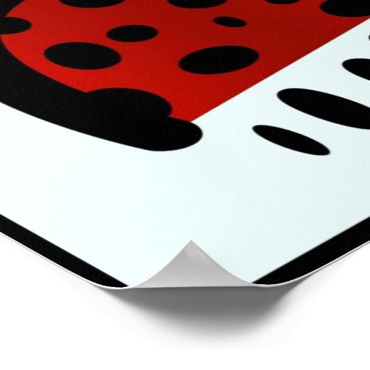 Ladybug Poster (Hoek)