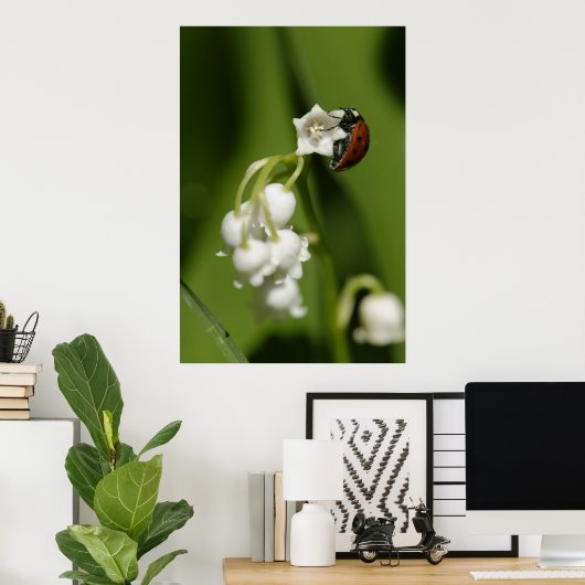 Ladybug Poster (Thuiskantoor)