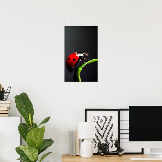 Ladybug Poster (Thuiskantoor)