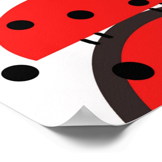 Ladybug-Poster Poster (Hoek)