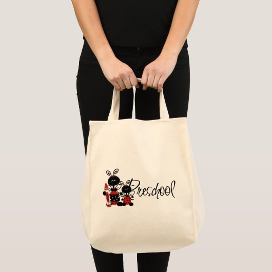 Ladybug Preschool Tshirts en Gifts Tote Bag (Voorkant (product))