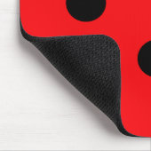 Ladybug Print Mousepad Muismat (Hoek)