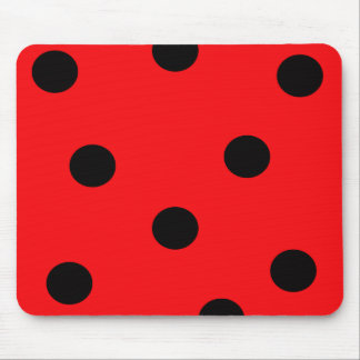 Ladybug Print Mousepad Muismat