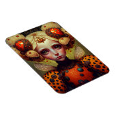 Ladybug Queen 2 Cute Fantasy Art Magneet (Rechterzijde)