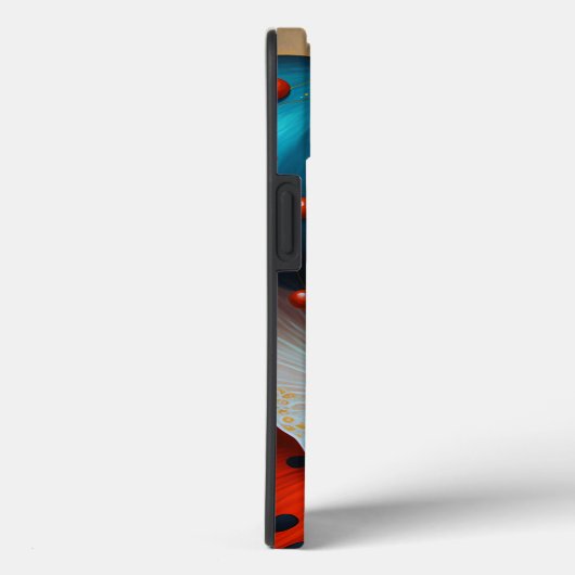 Ladybug Queen Cute Fantasy Art Case-Mate iPhone Case (Achterkant / Rechts)