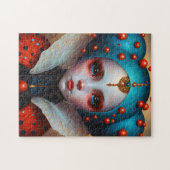 Ladybug Queen Cute Fantasy Art Legpuzzel (Horizontaal)