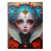 Ladybug Queen Cute Fantasy Art Notitieboek (Voorkant)
